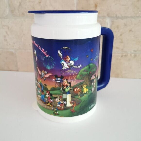 Walt Disney World Travel Mug Refill Celebrate The Future Hand In Hand - Picture 2 of 12